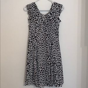 Express Women’s Animal Print Midi Dress